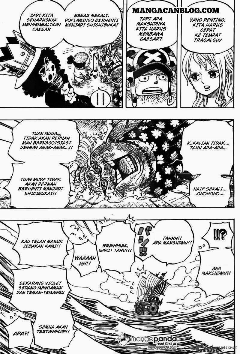 One Piece Chapter 723 Image 9