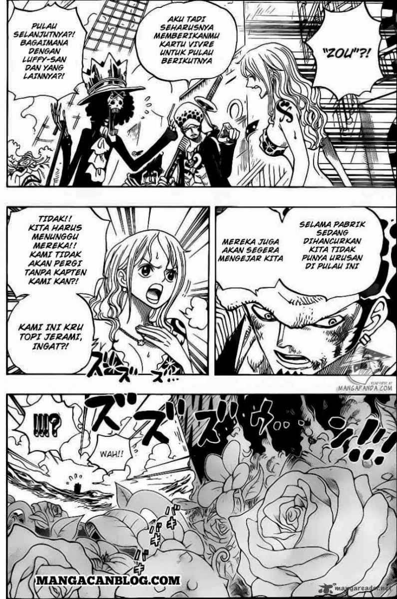One Piece Chapter 724 Image 12
