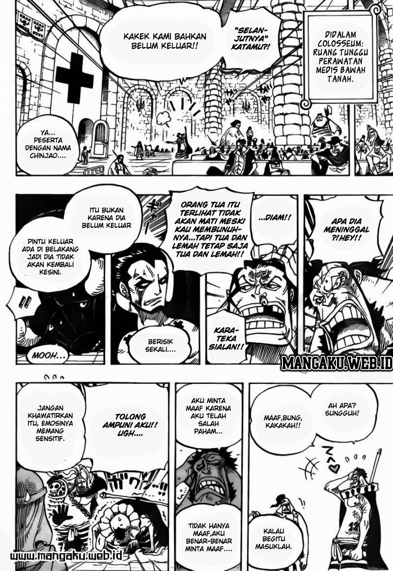 One Piece Chapter 725 Image 16