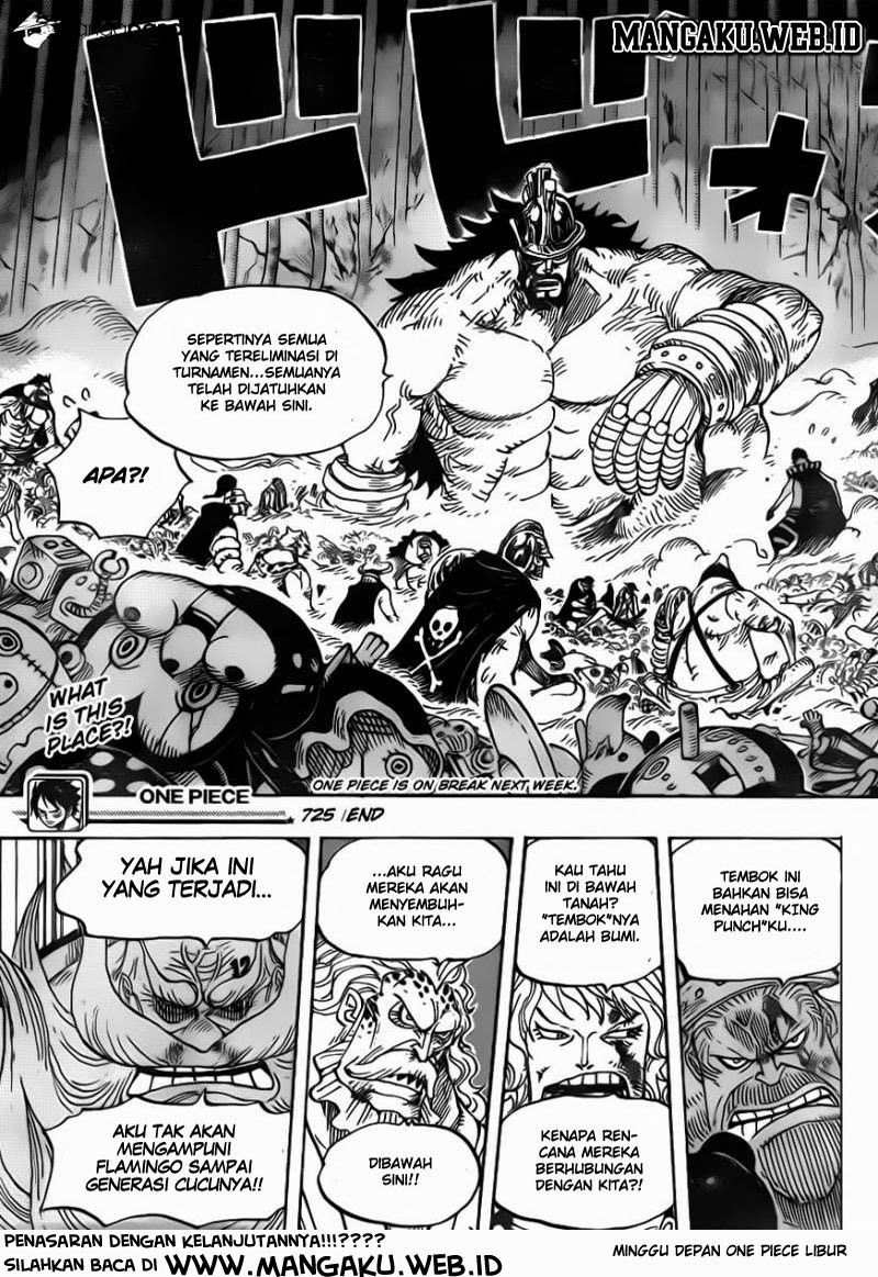 One Piece Chapter 725 Image 19