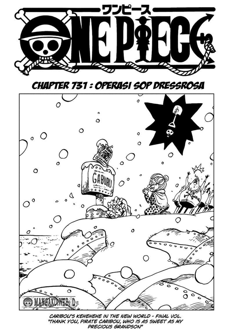 One Piece Chapter 731 Image 1