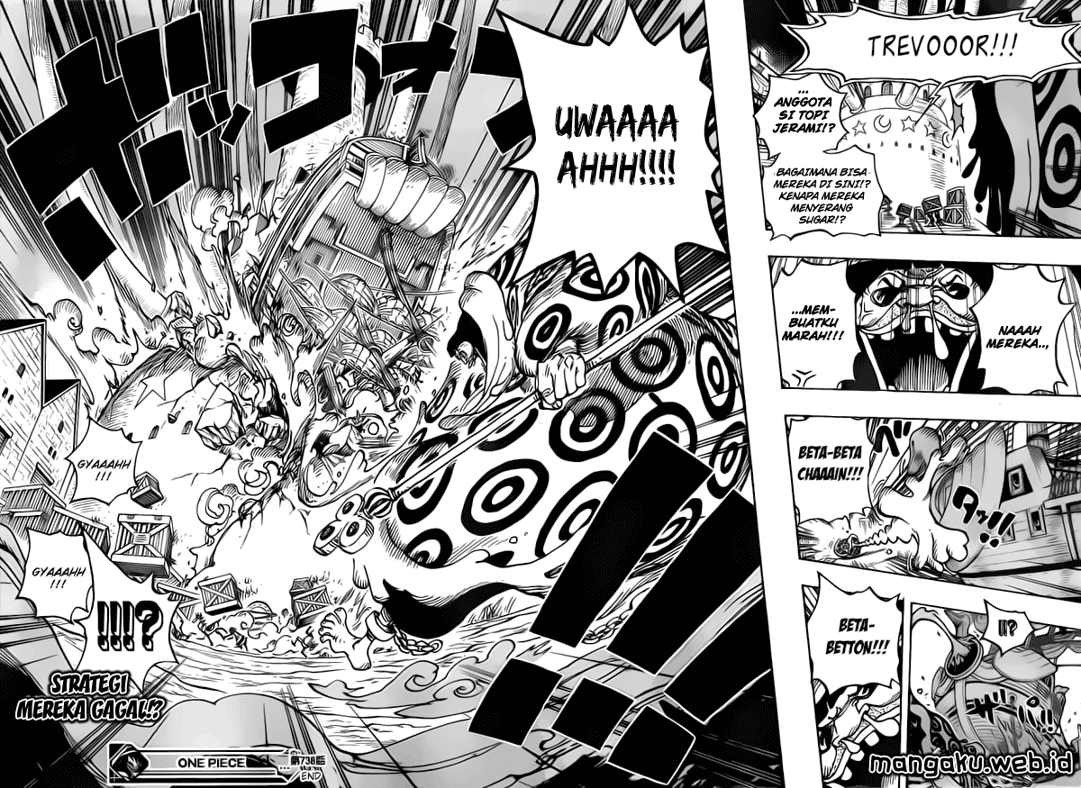 One Piece Chapter 738 Image 18