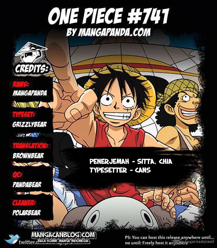 One Piece Chapter 741 Image 0