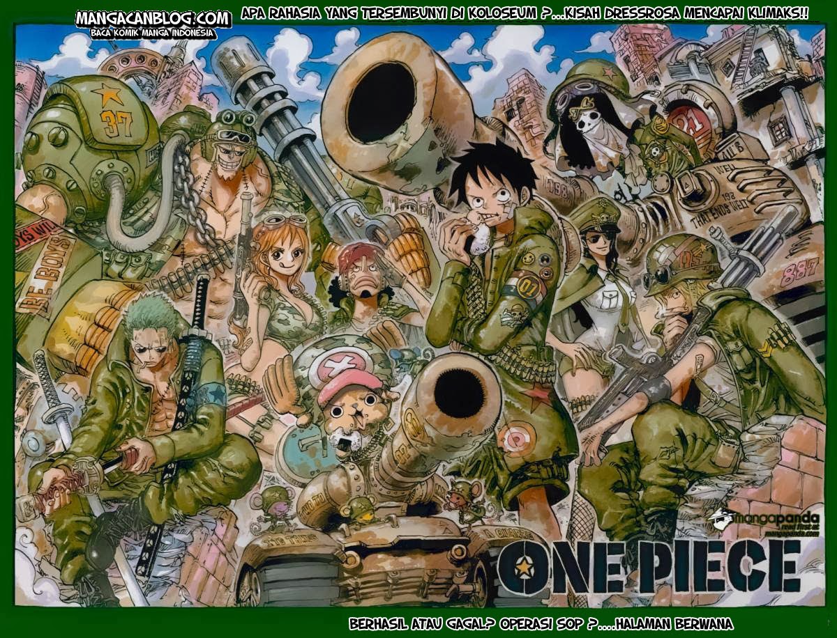 One Piece Chapter 741 Image 1