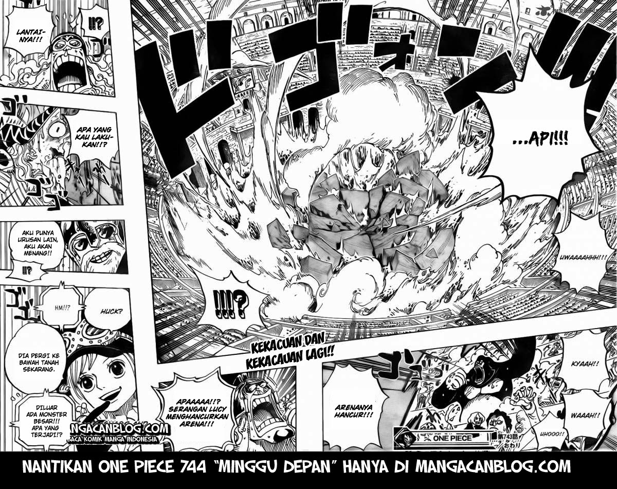 One Piece Chapter 743 Image 19