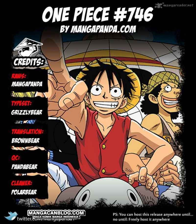 One Piece Chapter 746 Image 0