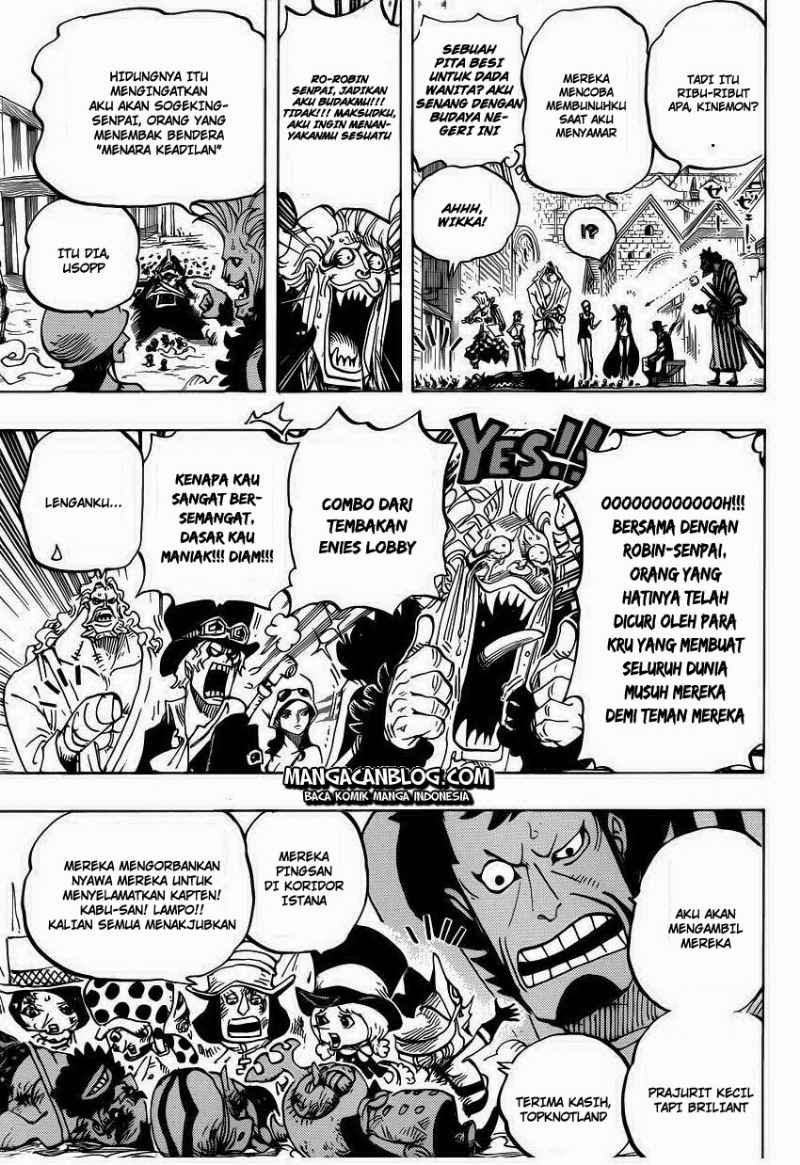 One Piece Chapter 746 Image 7