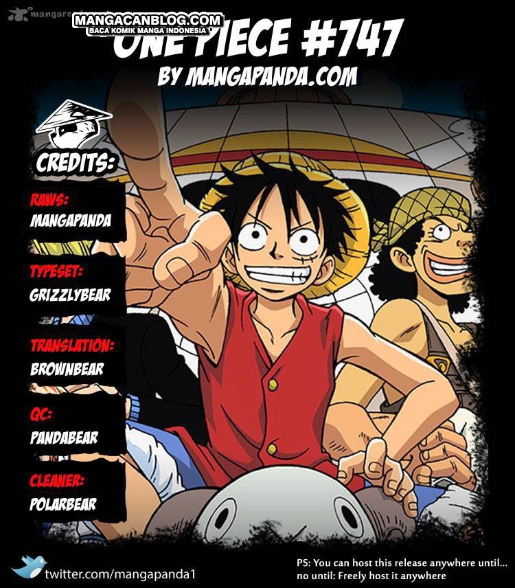 One Piece Chapter 747 Image 0