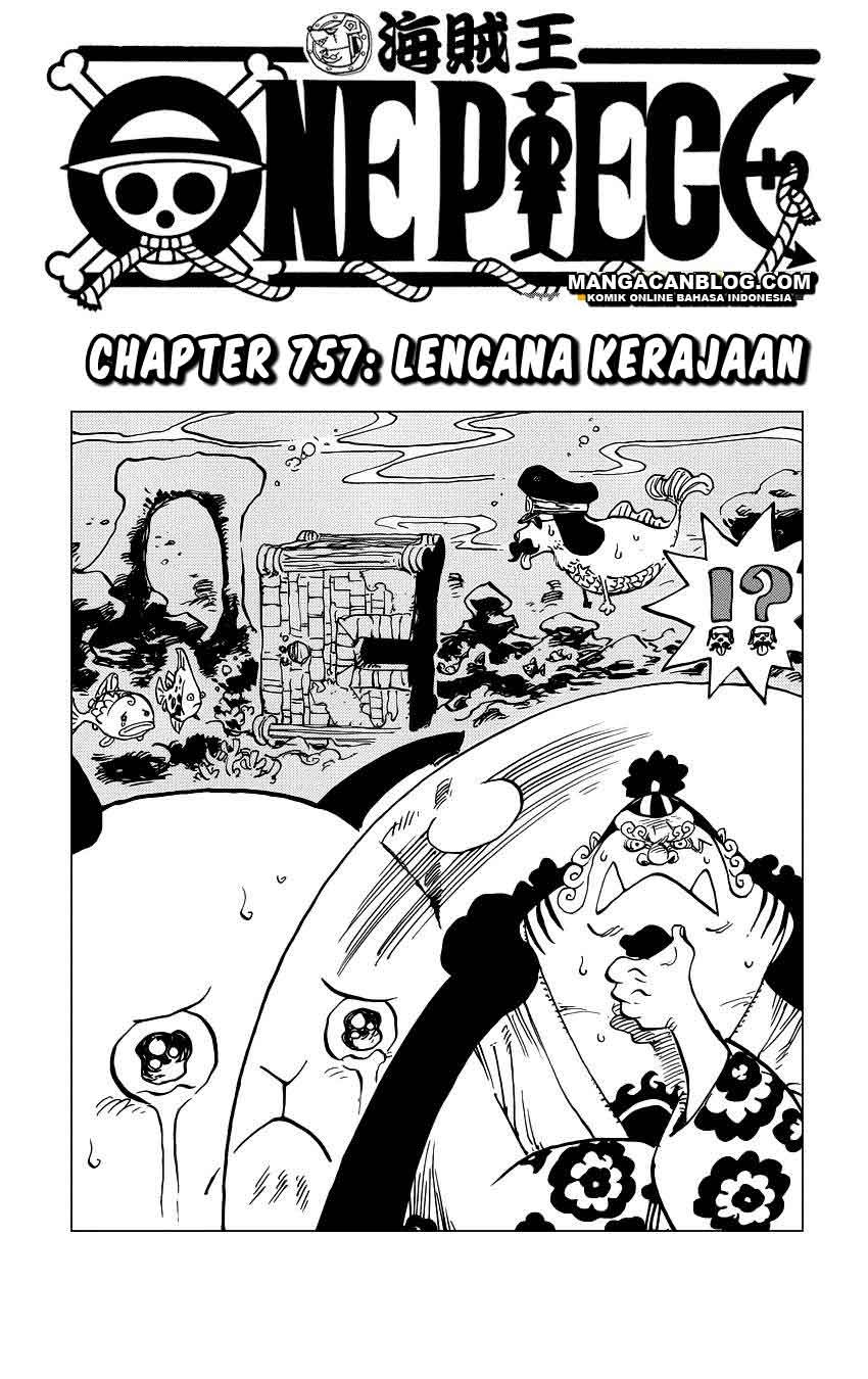 One Piece Chapter 757 Image 0