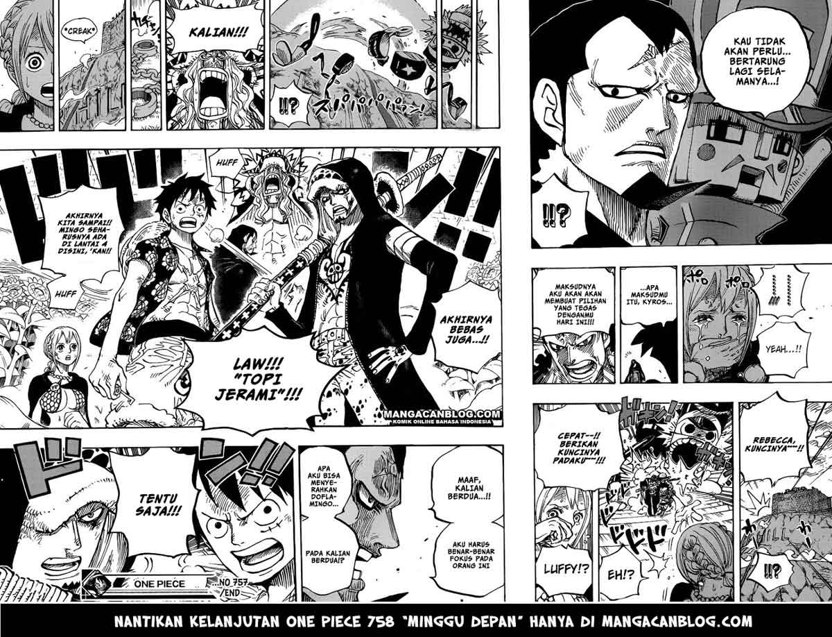 One Piece Chapter 757 Image 14