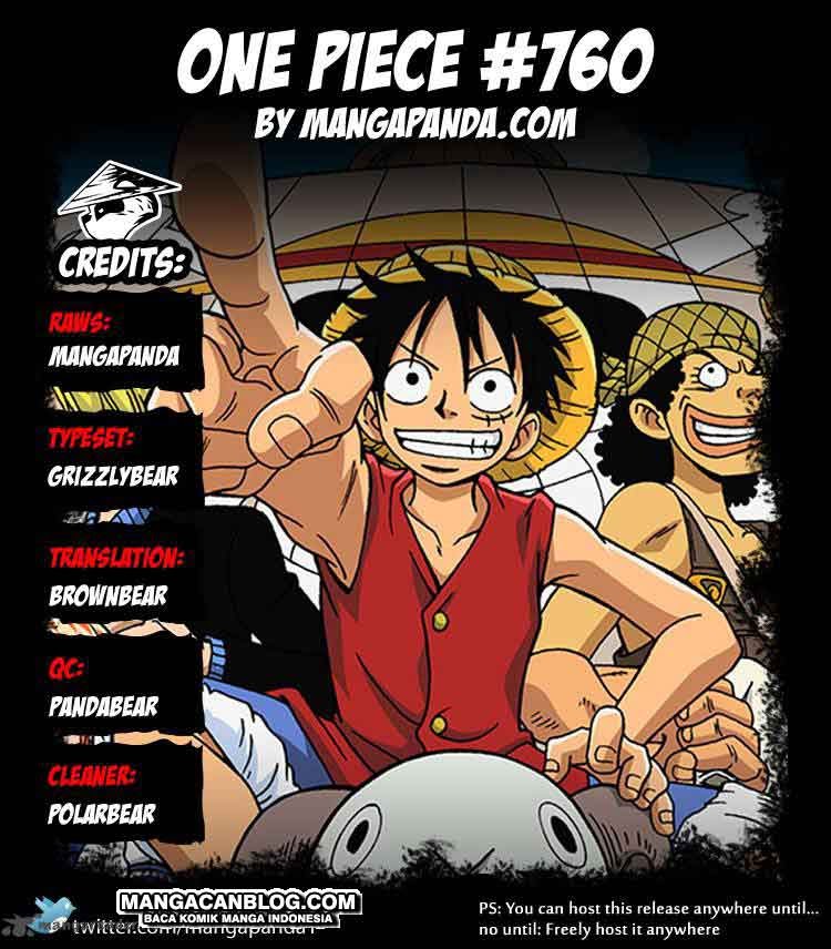 One Piece Chapter 760 Image 0