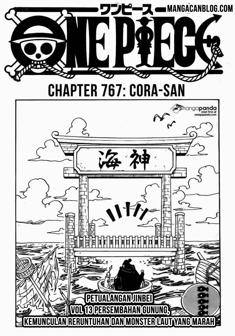 One Piece Chapter 767 Image 0