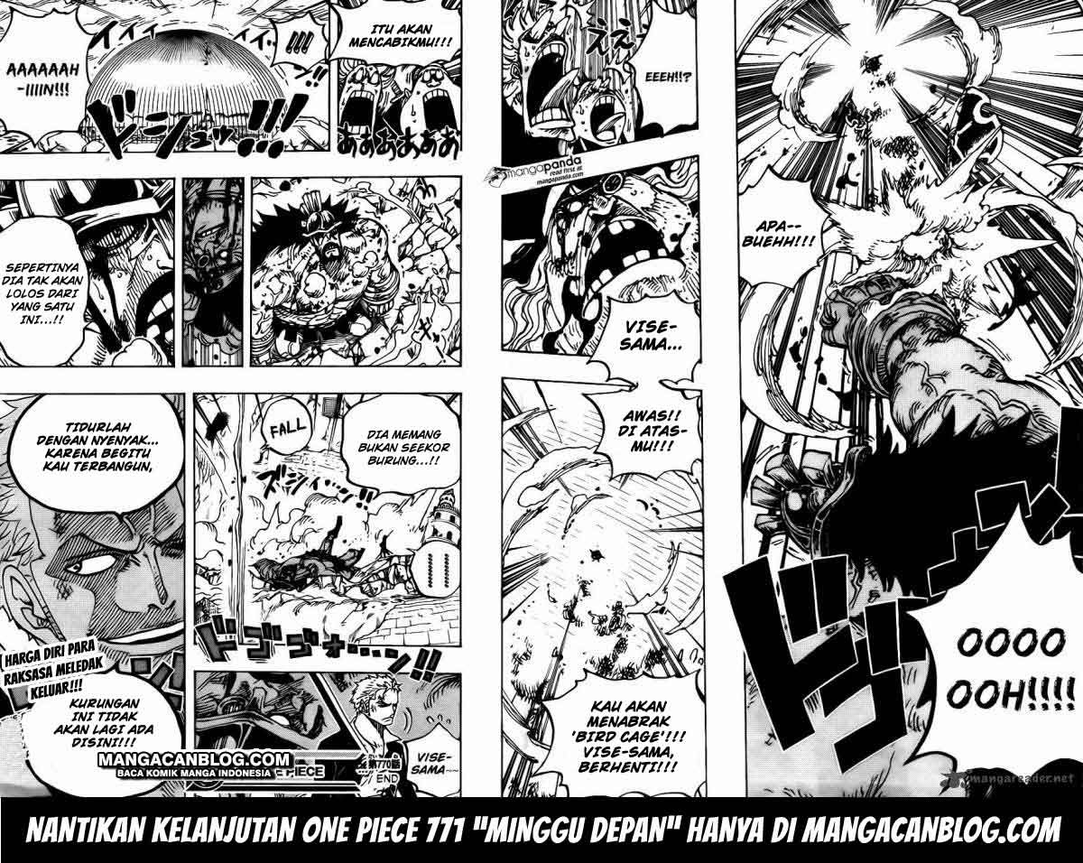 One Piece Chapter 770 Image 14