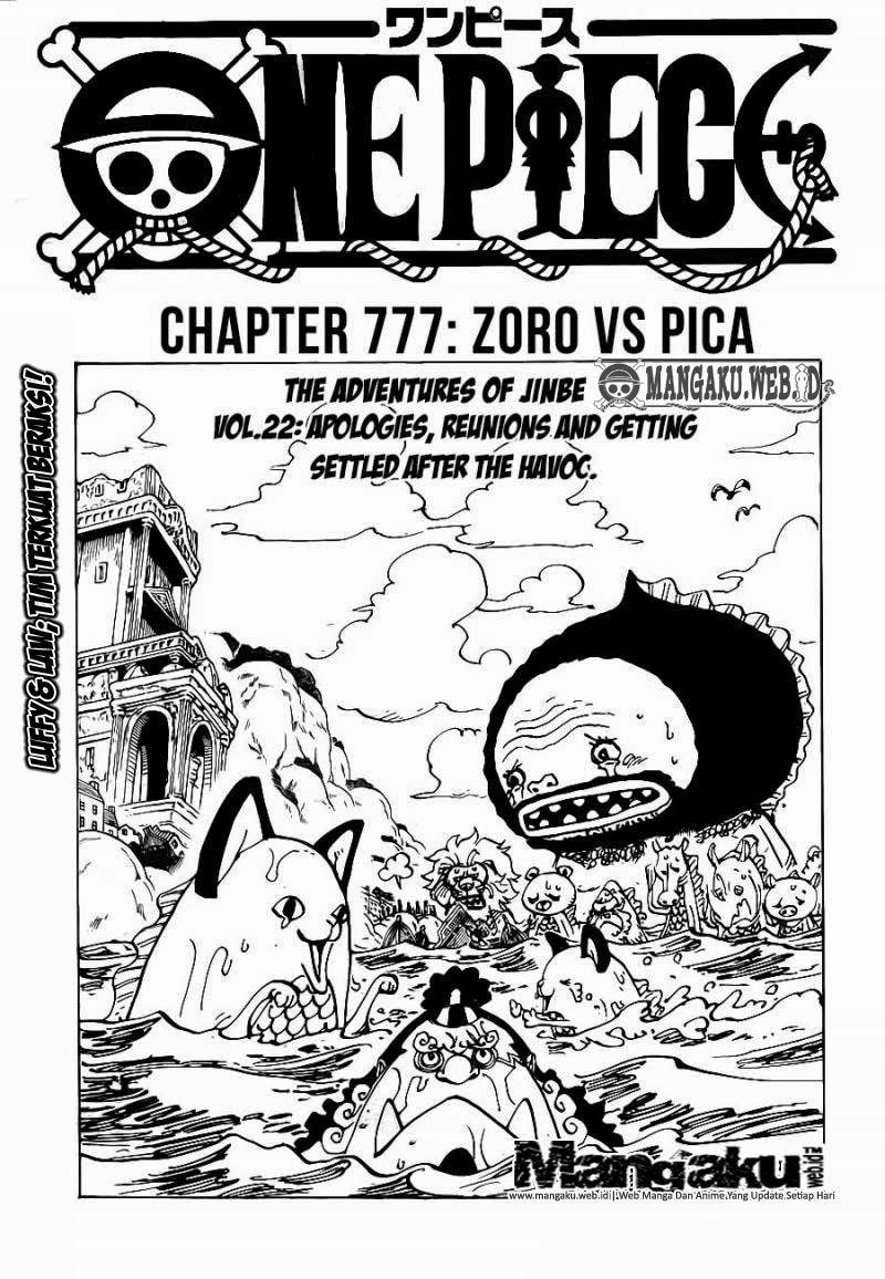 One Piece Chapter 777 Image 1