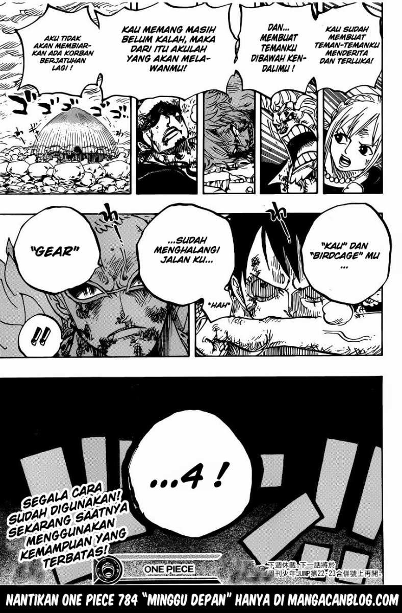 One Piece Chapter 783 Image 17