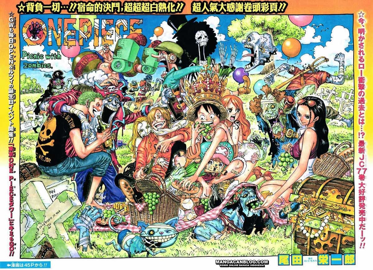 One Piece Chapter 784 Image 0