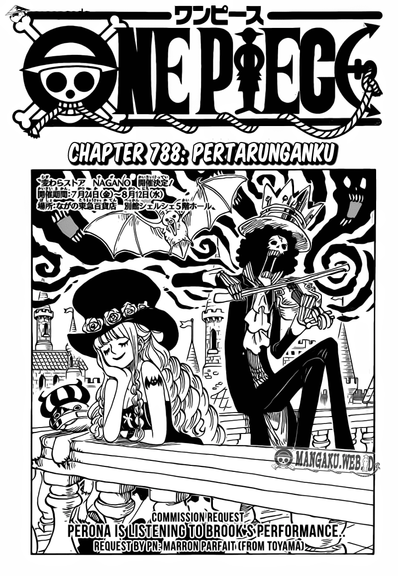 One Piece Chapter 788 Image 1
