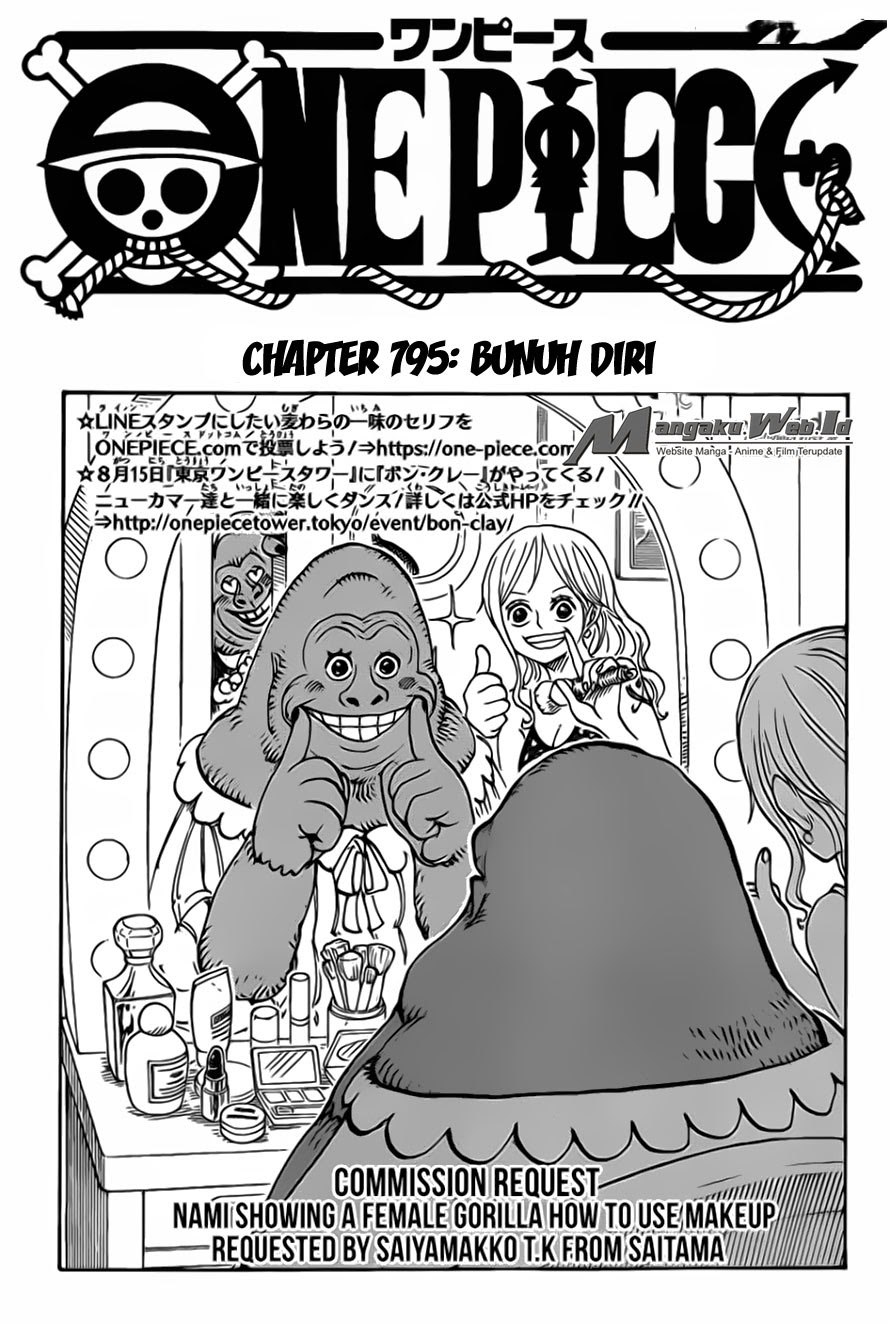 One Piece Chapter 795 Image 1