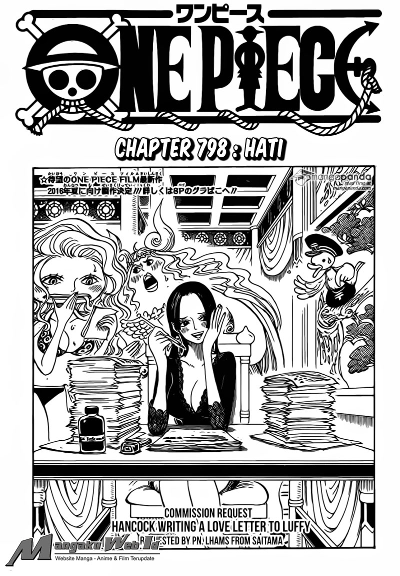 One Piece Chapter 798 Image 1