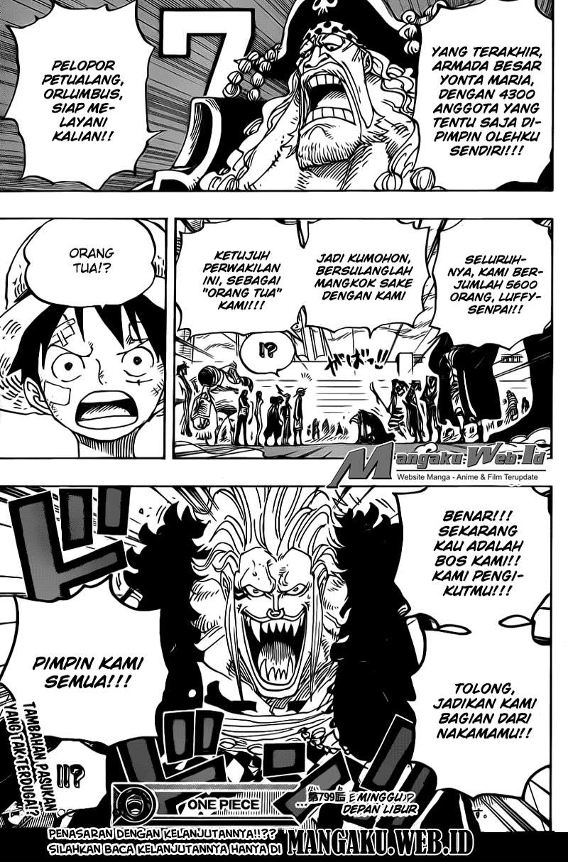 One Piece Chapter 799 Image 14