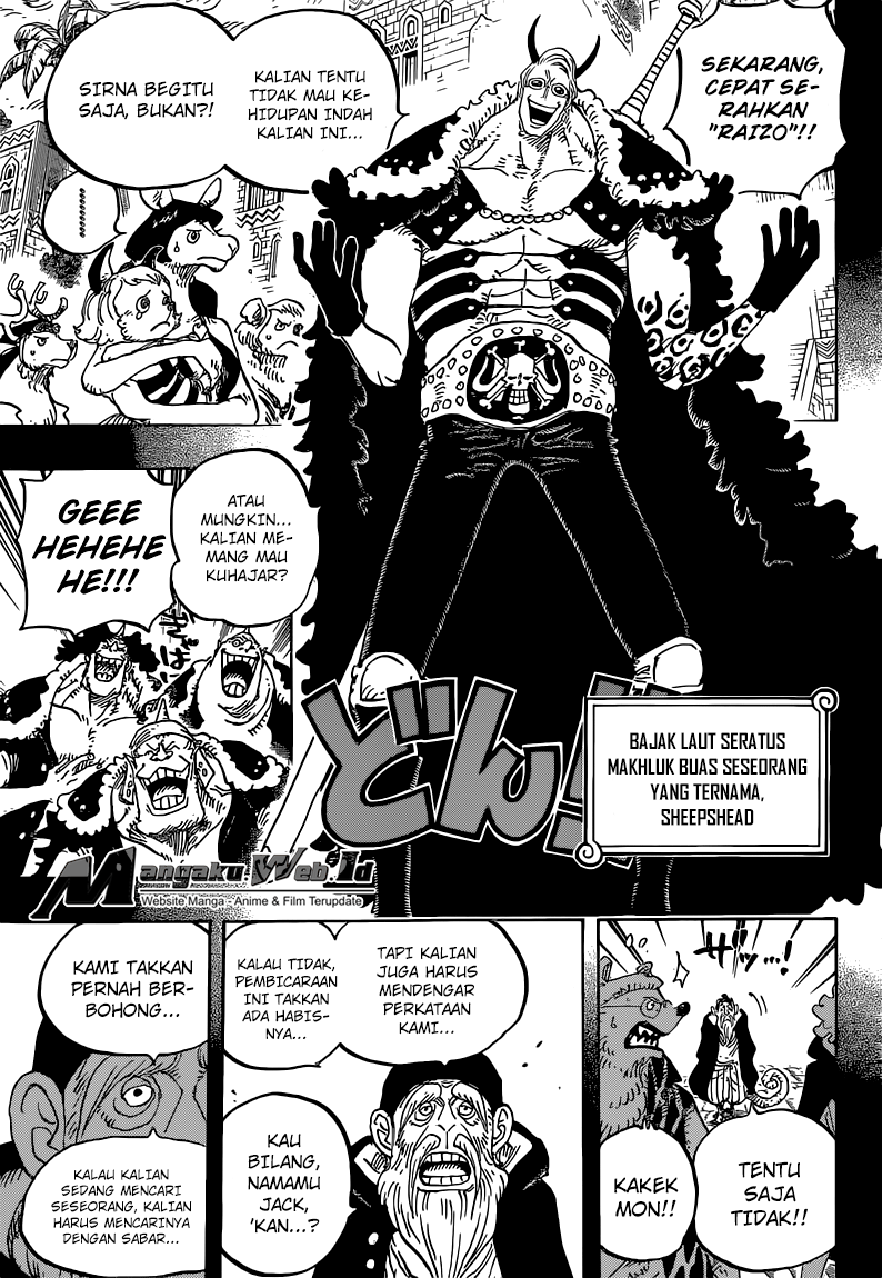 One Piece Chapter 808 – raja inuarashi Image 7