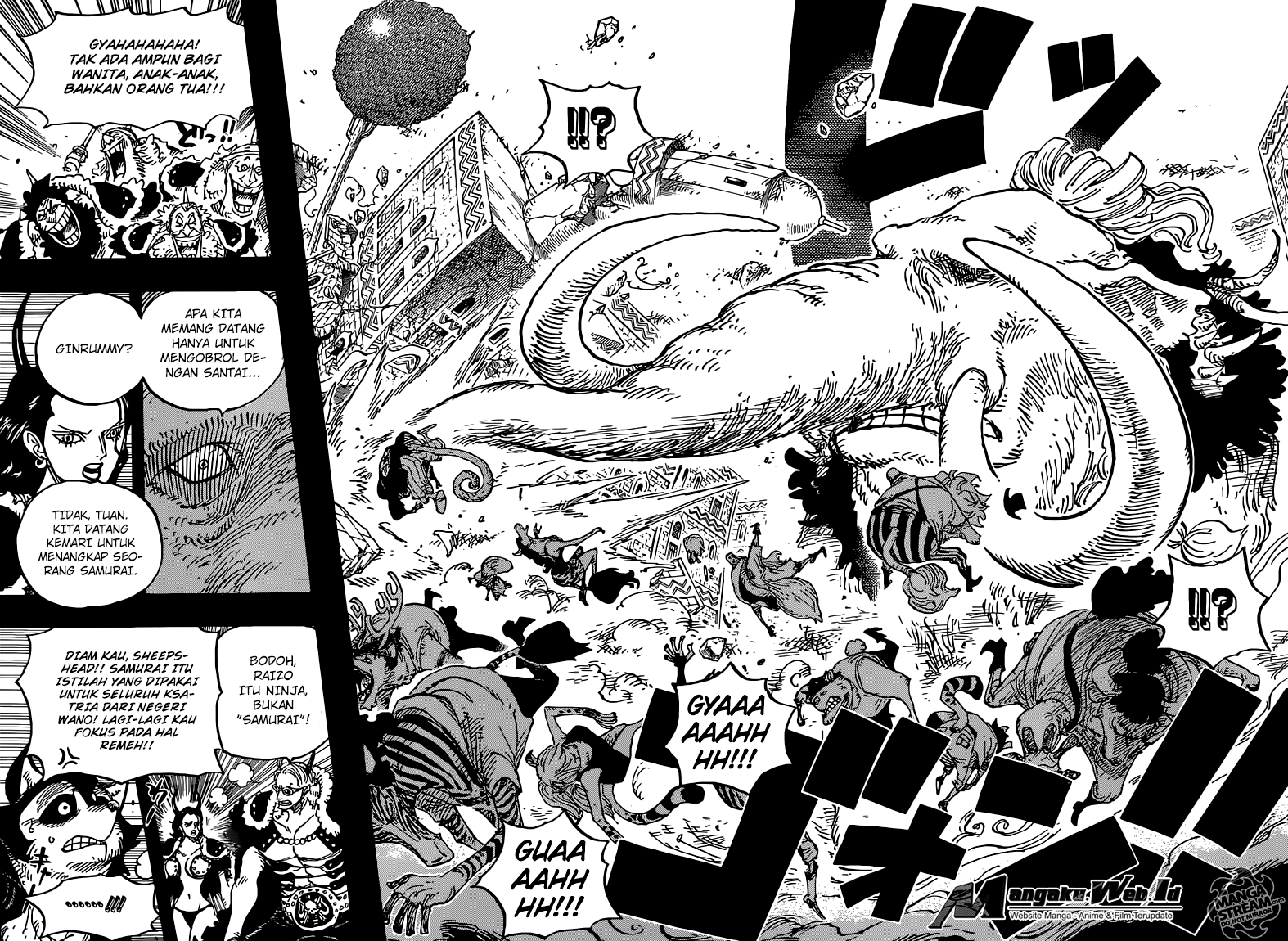 One Piece Chapter 808 – raja inuarashi Image 8