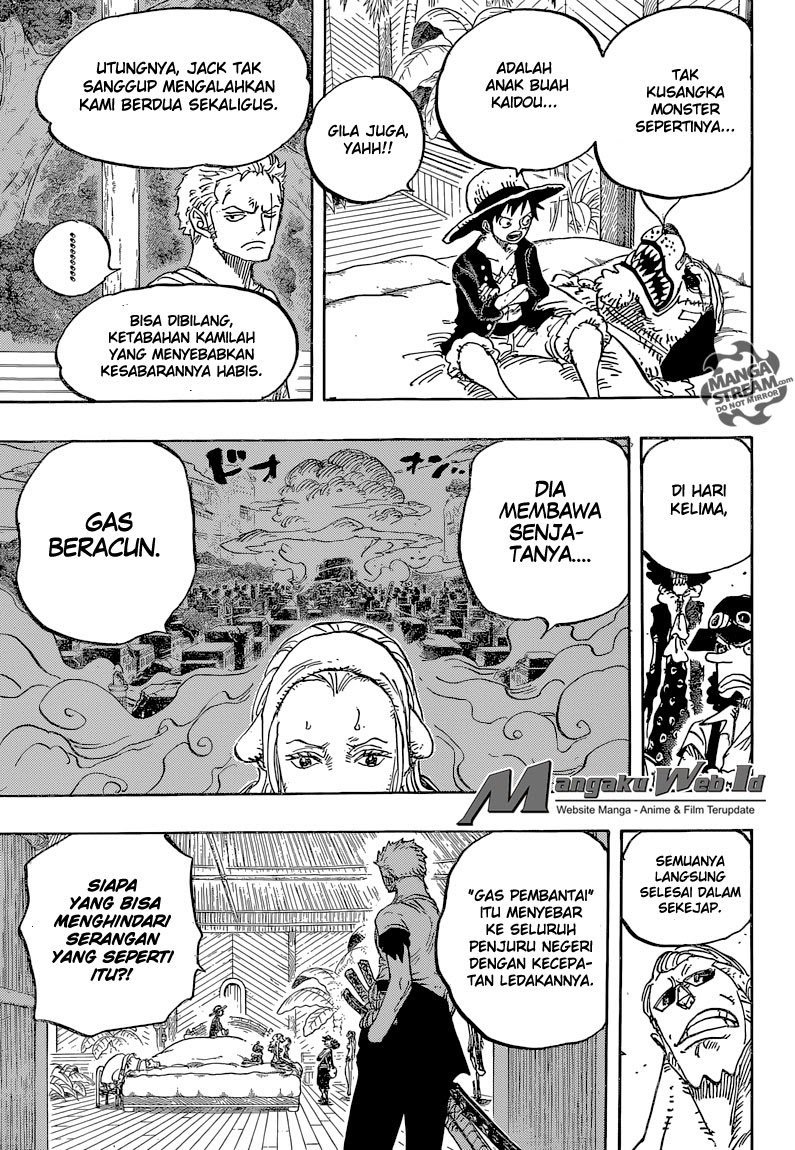 One Piece Chapter 810 – bajak laut curly hat tiba Image 10