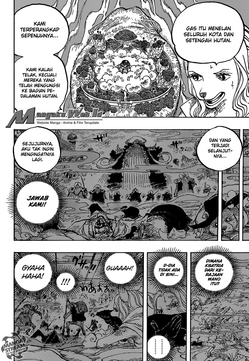 One Piece Chapter 810 – bajak laut curly hat tiba Image 11