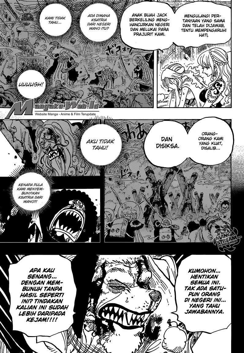 One Piece Chapter 810 – bajak laut curly hat tiba Image 12