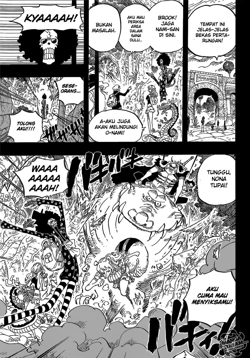 One Piece Chapter 810 – bajak laut curly hat tiba Image 16
