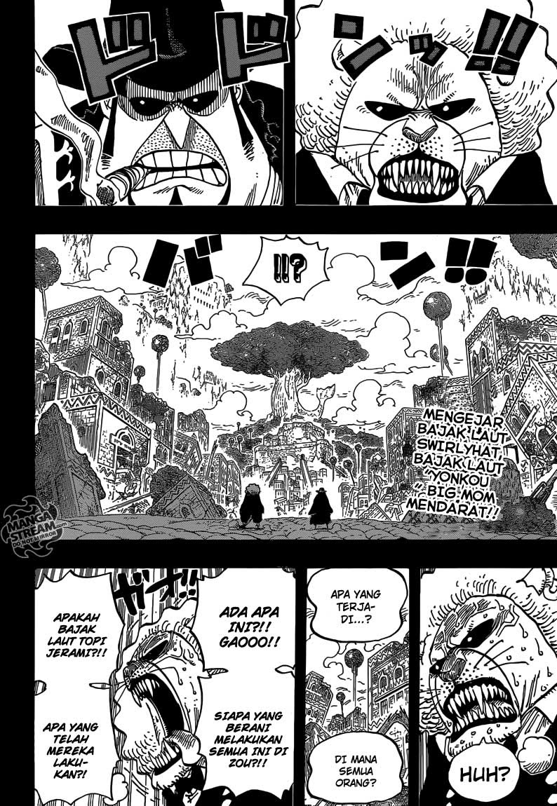 One Piece Chapter 812 capone “gang” bege Image 2