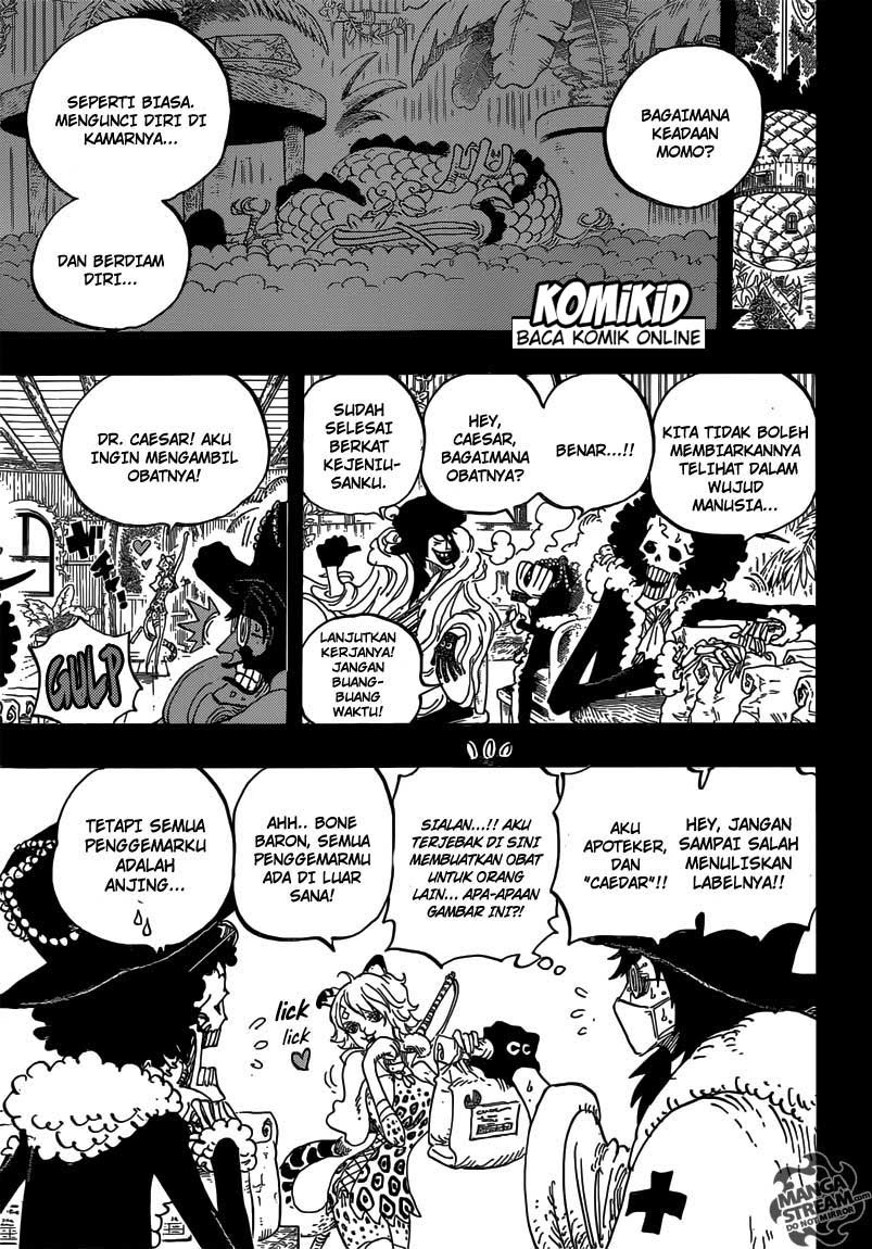 One Piece Chapter 812 capone “gang” bege Image 5