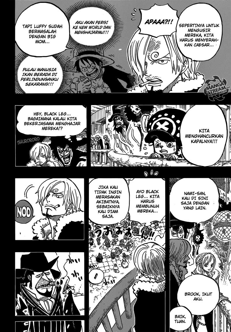 One Piece Chapter 812 capone “gang” bege Image 8