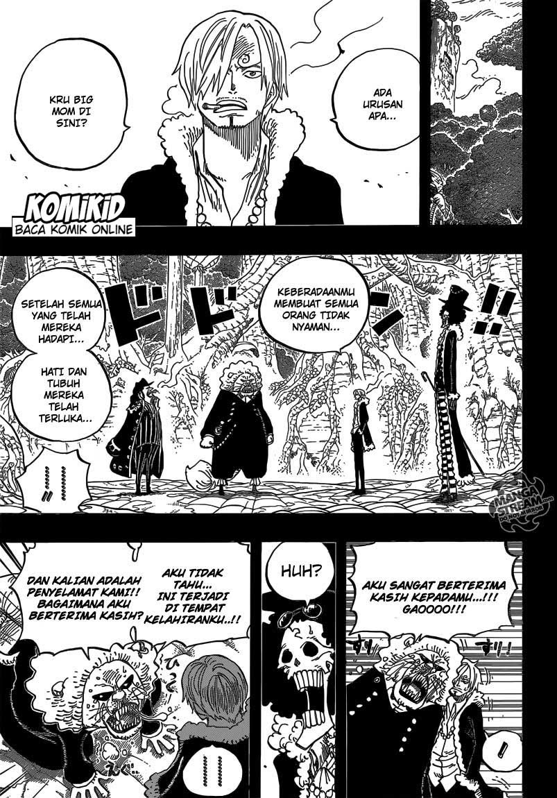 One Piece Chapter 812 capone “gang” bege Image 9