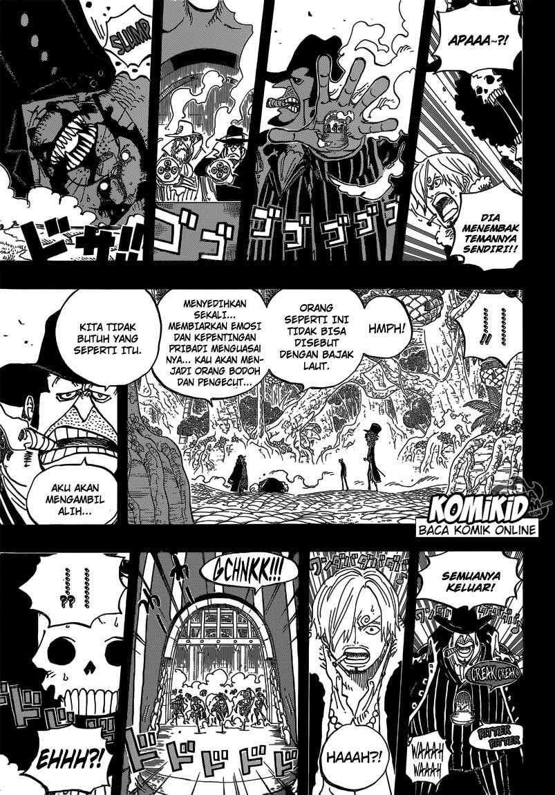 One Piece Chapter 812 capone “gang” bege Image 11