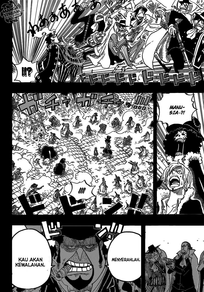One Piece Chapter 812 capone “gang” bege Image 12