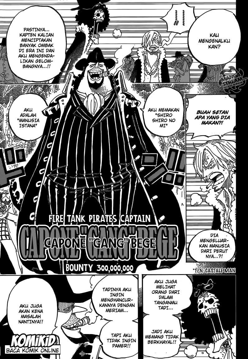 One Piece Chapter 812 capone “gang” bege Image 13