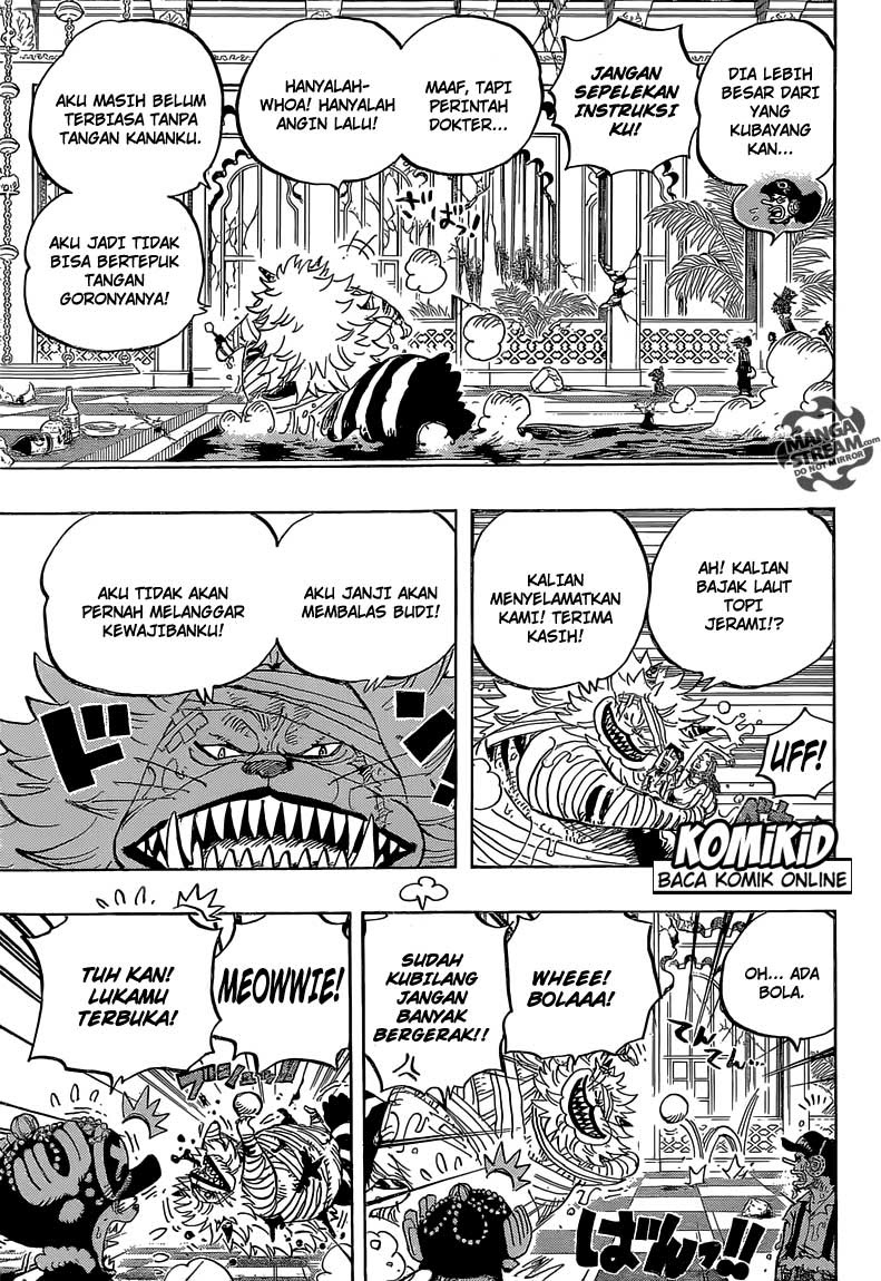 One Piece Chapter 814 ayo pergi mengunjungi master nekomamushi Image 15