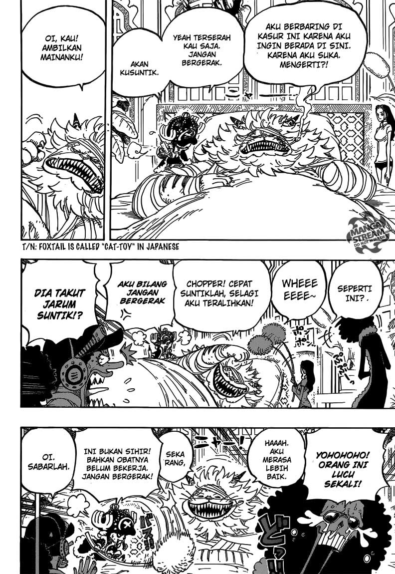 One Piece Chapter 814 ayo pergi mengunjungi master nekomamushi Image 16
