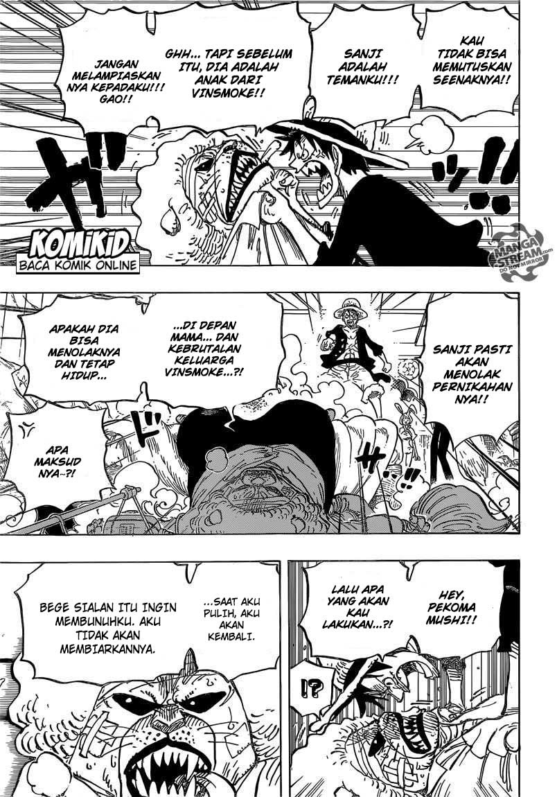 One Piece Chapter 815 bawa aku bersamamu!! Image 7