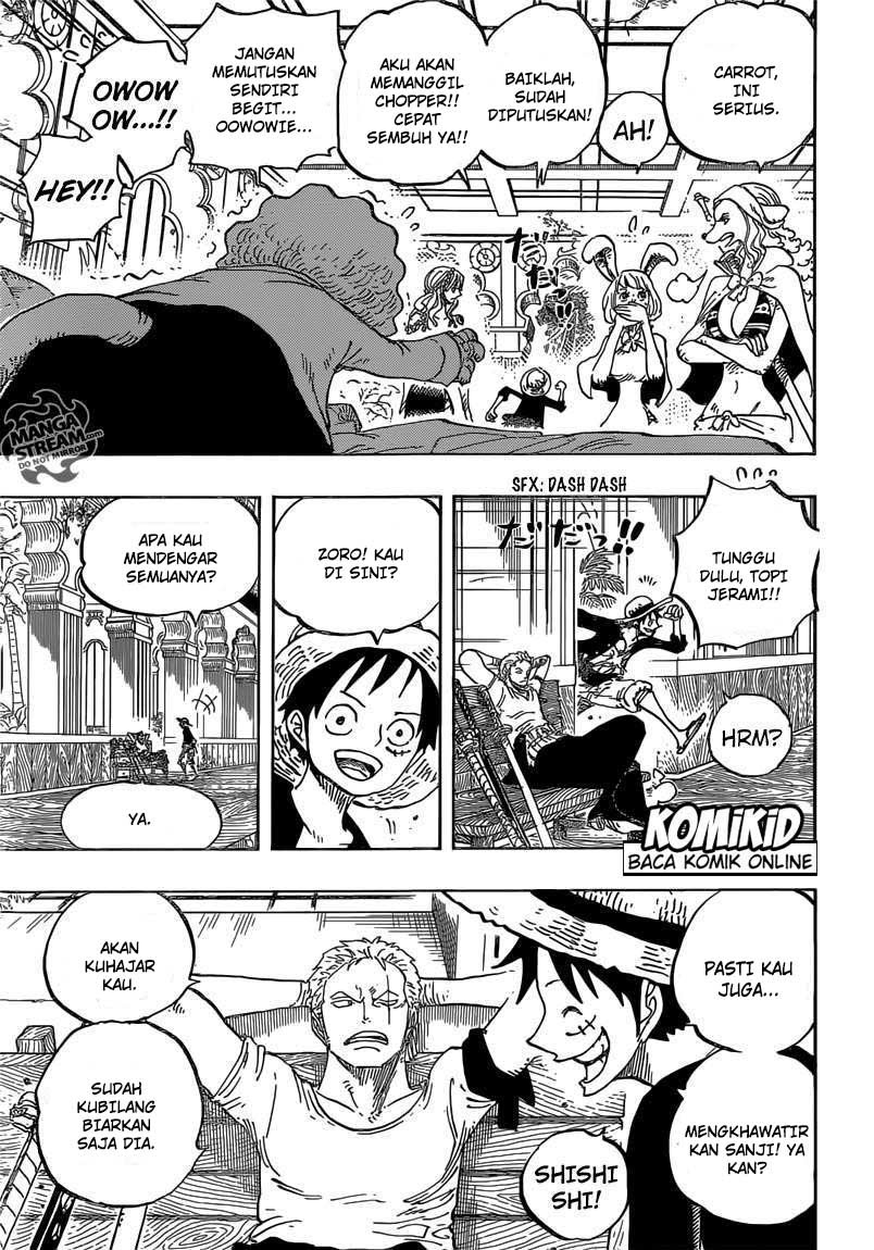 One Piece Chapter 815 bawa aku bersamamu!! Image 9