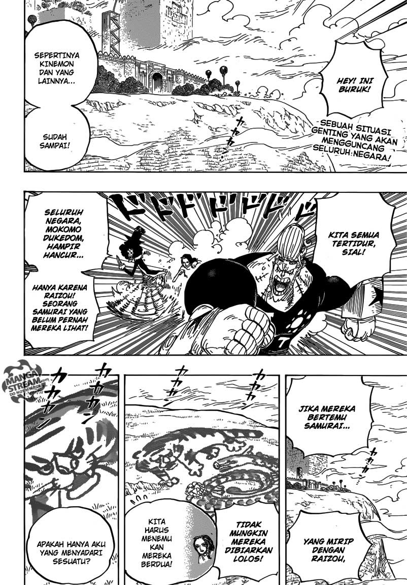 One Piece Chapter 816 anjing vs kucing Image 2