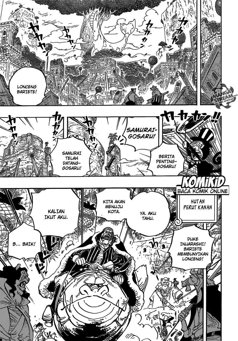 One Piece Chapter 816 anjing vs kucing Image 3