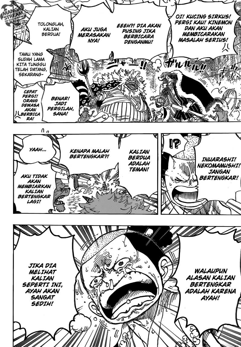 One Piece Chapter 817 raizou si kabut Image 6