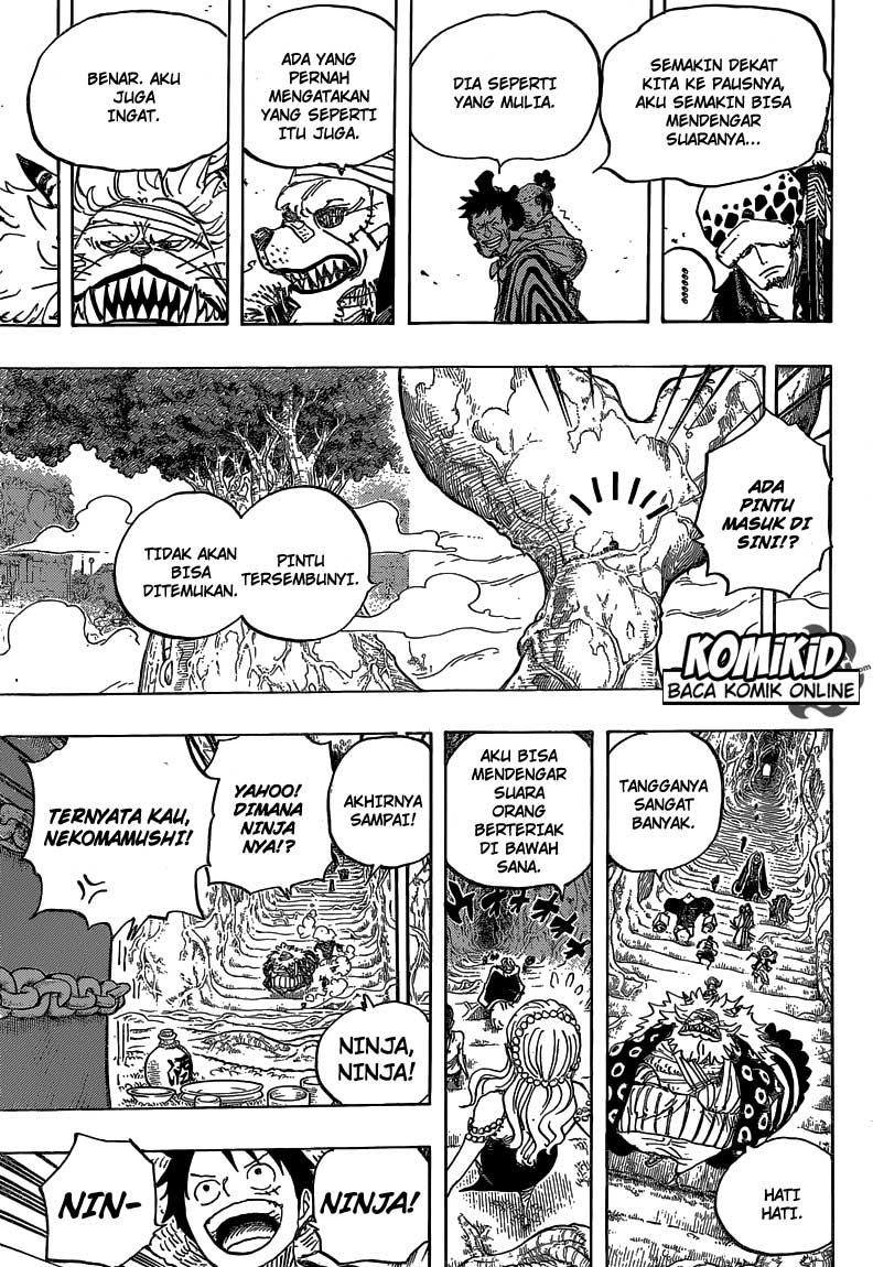 One Piece Chapter 817 raizou si kabut Image 13