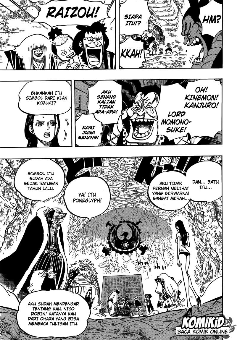 One Piece Chapter 817 raizou si kabut Image 15