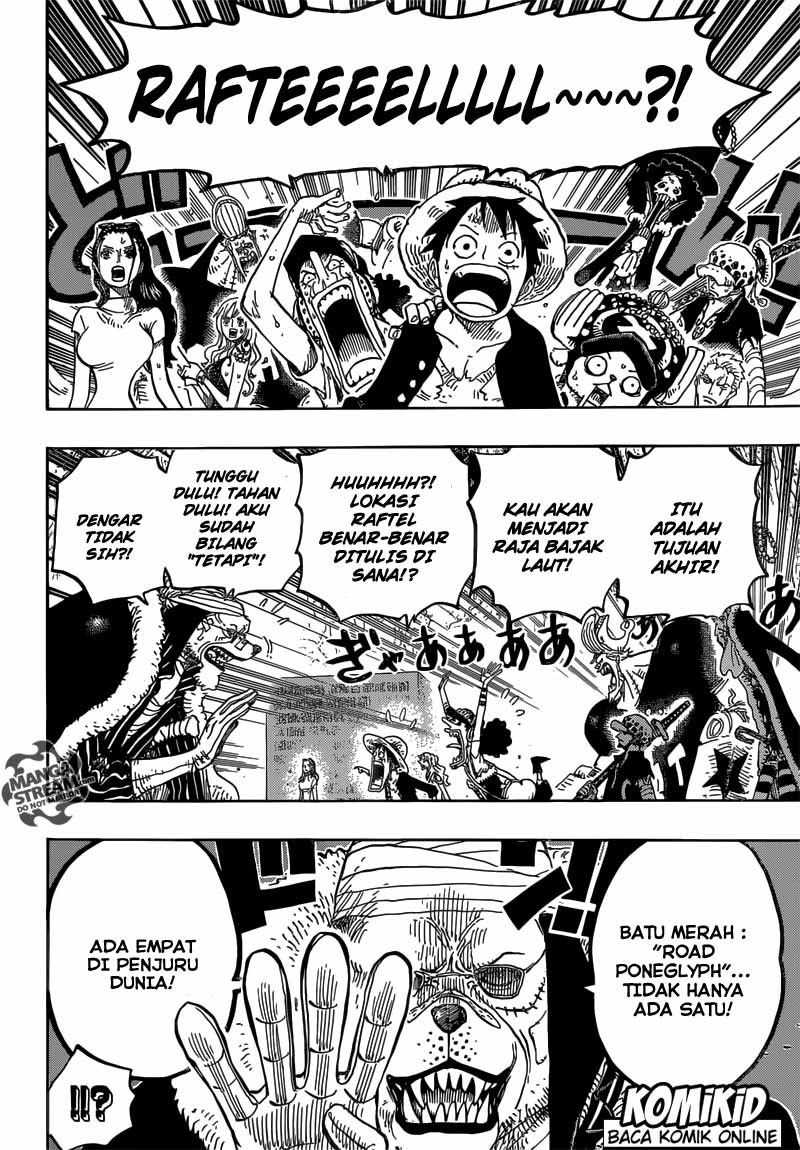 One Piece Chapter 818 didalam hutan paus Image 4