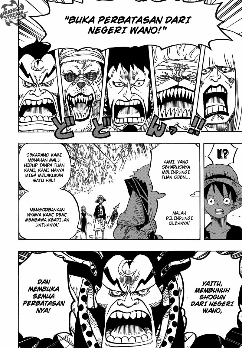 One Piece Chapter 819 momonosuke, putra mahkota klan kouzuki Image 7