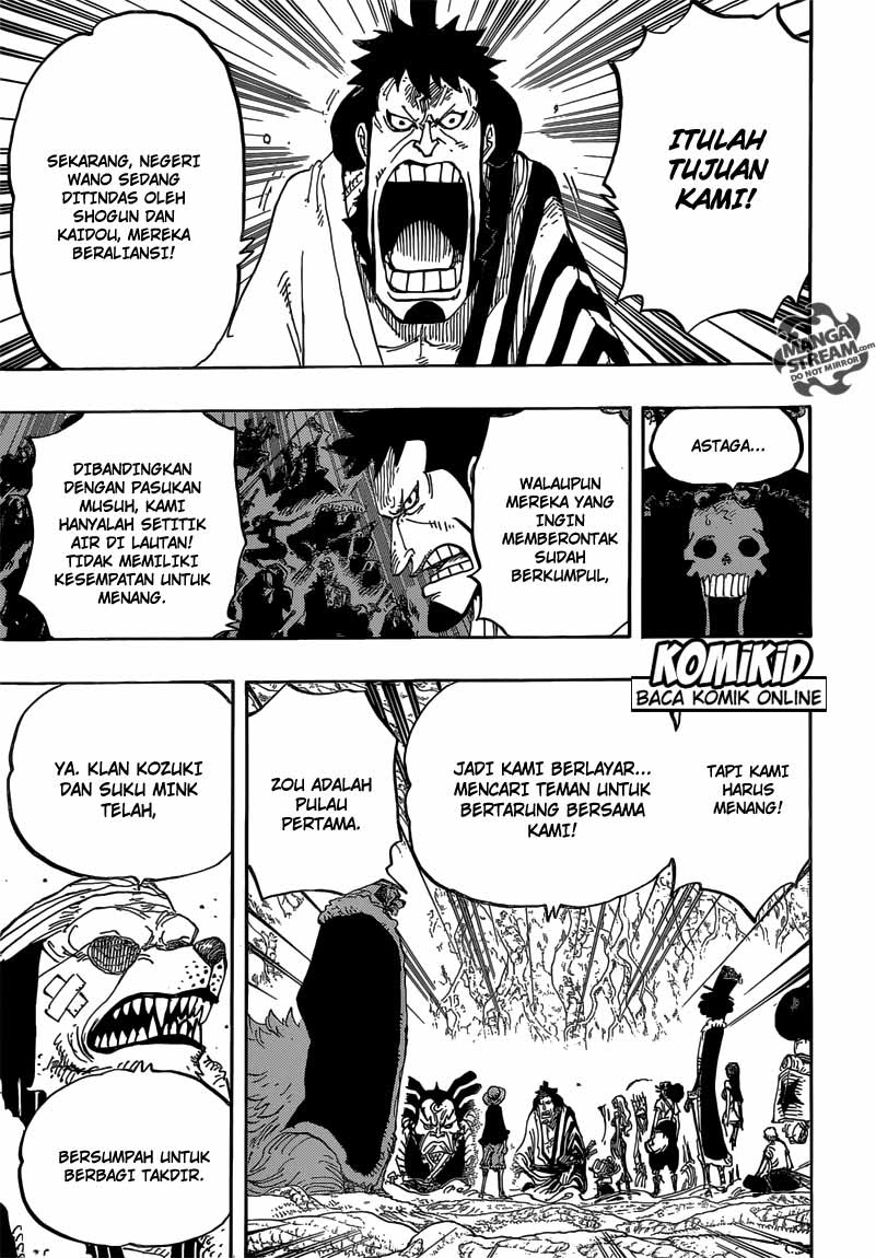 One Piece Chapter 819 momonosuke, putra mahkota klan kouzuki Image 8