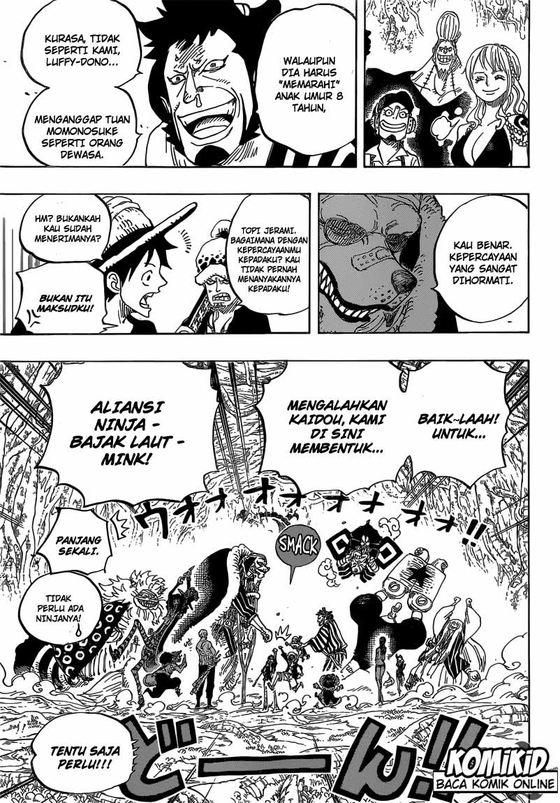 One Piece Chapter 819 momonosuke, putra mahkota klan kouzuki Image 16